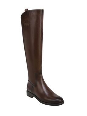 New in Box Franco Sarto Meyer Knee High Leather Riding Boots Equestrian Classic